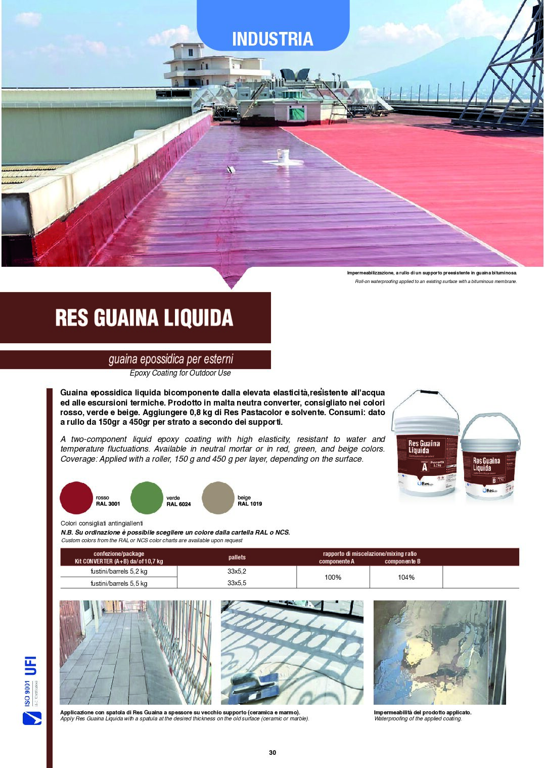 Industria RES Guaina liquida